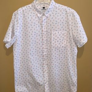 Topman Short Sleeve Button Up